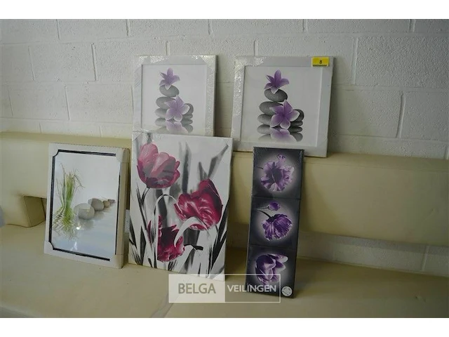 5x diverse kunstwerkjes - afbeelding 2 van  2