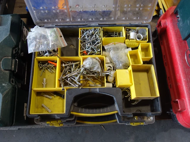 5x diverse materiaal koffer - afbeelding 2 van  6