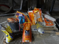 5x diverse paletten zand/mortels - afbeelding 4 van  5