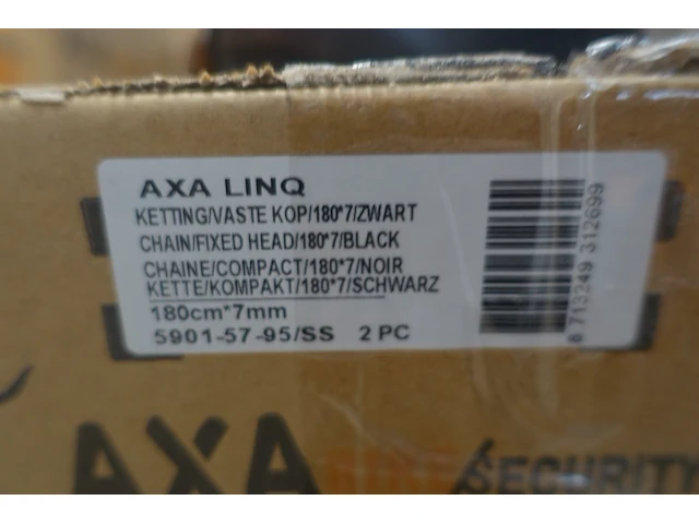 5x doos fietssloten axa - afbeelding 3 van  3
