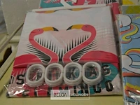 5x douche gordijnen - afbeelding 2 van  3
