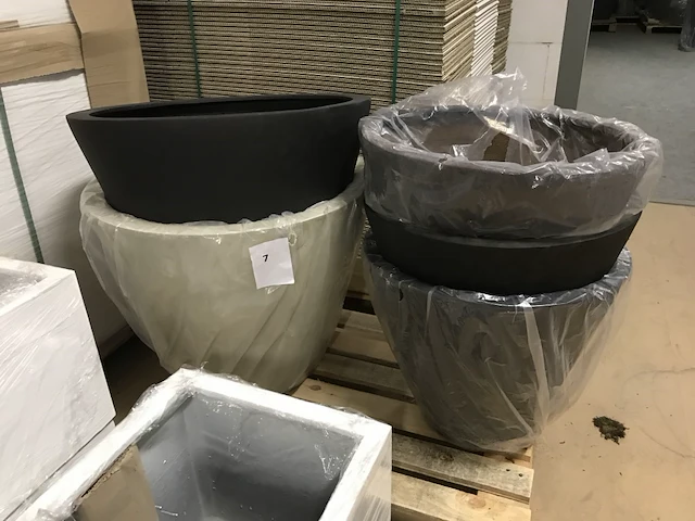 5x eschbach conus fiberstone pot - afbeelding 1 van  1