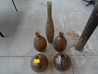 5x glazen vaas - afbeelding 5 van  5