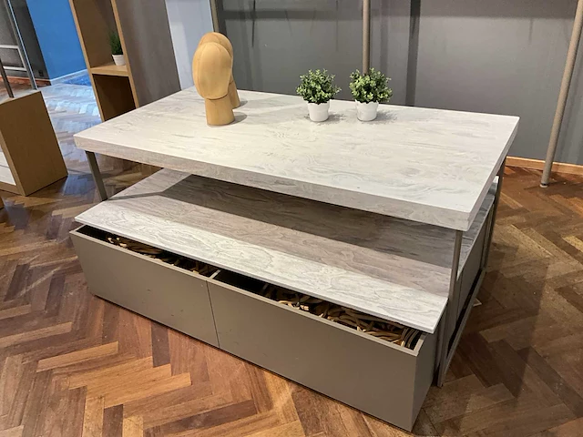 5x houten presentatiemeubel - afbeelding 2 van  17