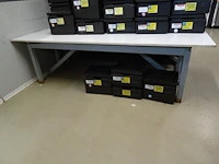 5x houten tafel - afbeelding 2 van  5