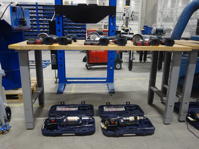 5x houten werkbank bahco - afbeelding 1 van  5