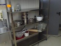 5x inox rek - afbeelding 2 van  4