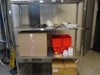 5x inox rek - afbeelding 3 van  4