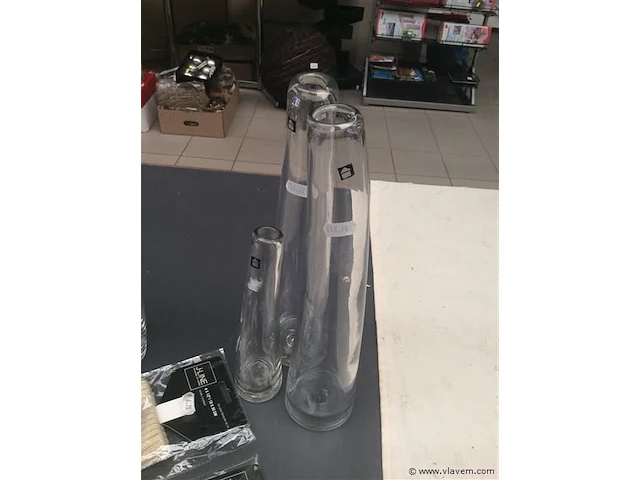 5x items glas + wijnzakken - afbeelding 3 van  4