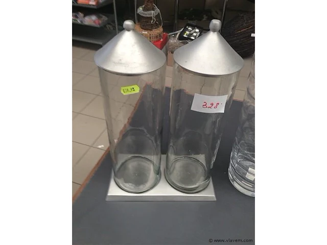 5x items glas - afbeelding 2 van  3
