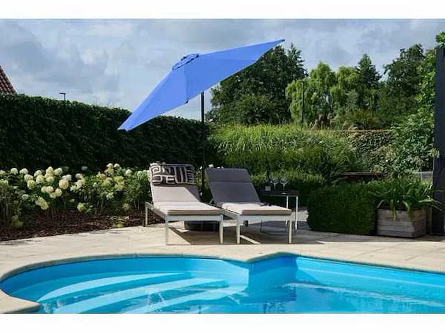 5x kantelbare parasol met zwengel - afbeelding 1 van  5