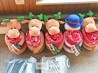 5x kerstknuffel en plaid - afbeelding 1 van  1