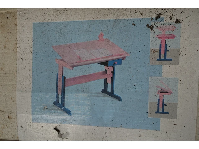 5x kinderbureau - afbeelding 1 van  4