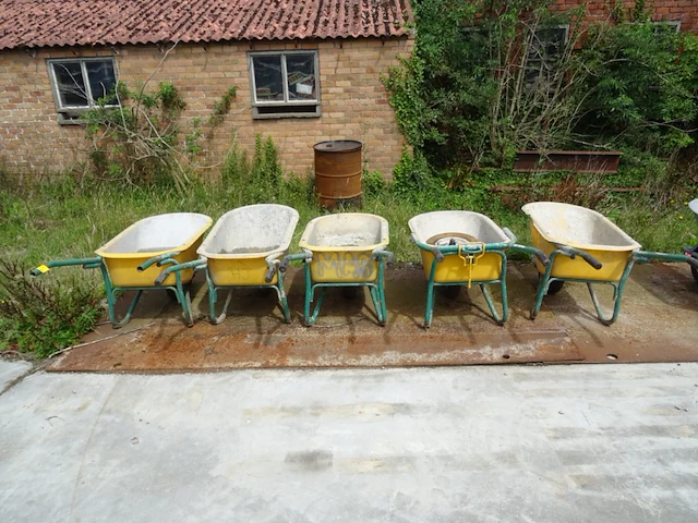 5x kruiwagen - afbeelding 1 van  6
