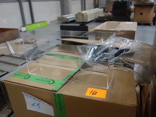 5x kunstof sorteerbox - afbeelding 1 van  4