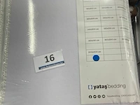 5x matrasbeschermers wit waterproof 200x200 - afbeelding 1 van  2