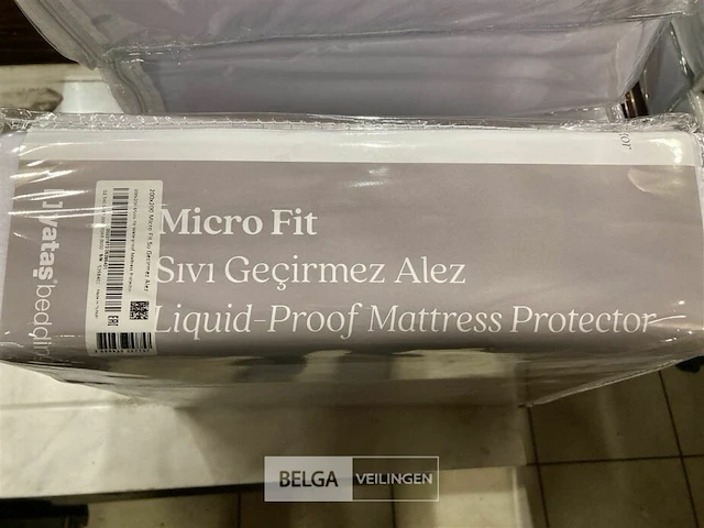 5x matrasbeschermers wit waterproof 200x200 - afbeelding 2 van  2