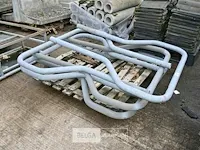 5x metalen beschermingsbeugels 150cm - afbeelding 2 van  2