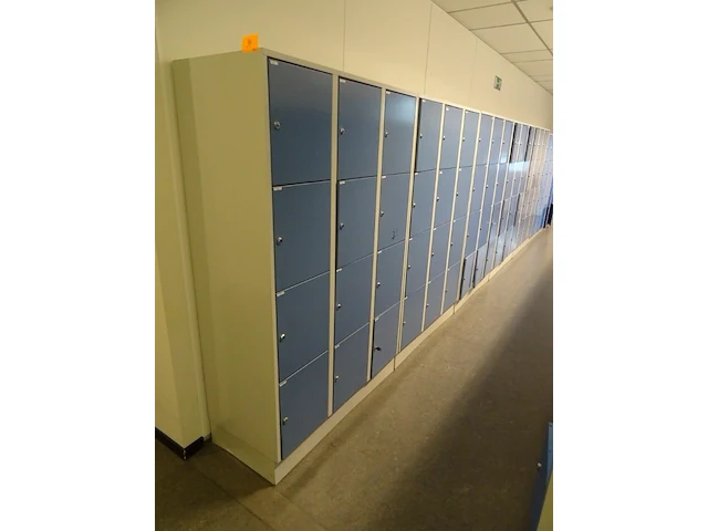 5x metalen locker - afbeelding 1 van  3