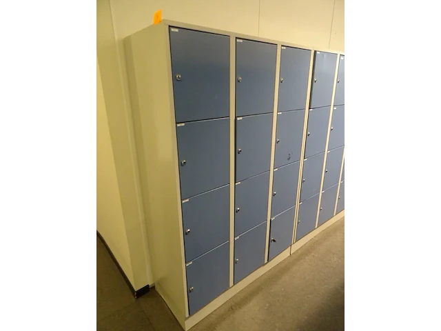 5x metalen locker - afbeelding 2 van  3