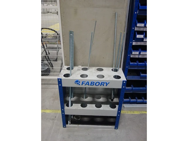 5x metalen rek/ 1x houder fabory - afbeelding 9 van  17