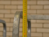 5x metalen rek op wielen - afbeelding 2 van  6