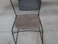 5x metalen stoel pr living - afbeelding 2 van  5