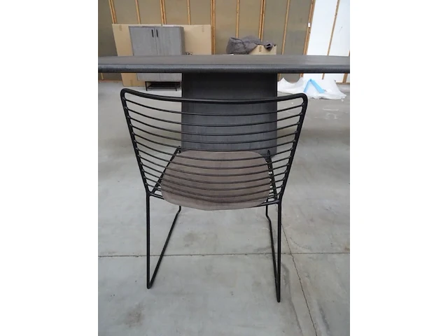 5x metalen stoel pr living - afbeelding 4 van  5