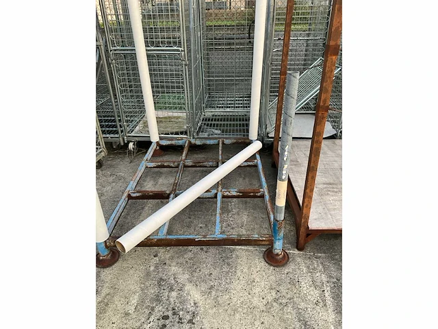 5x metalen transportbok + 5x palletkooi - afbeelding 2 van  19