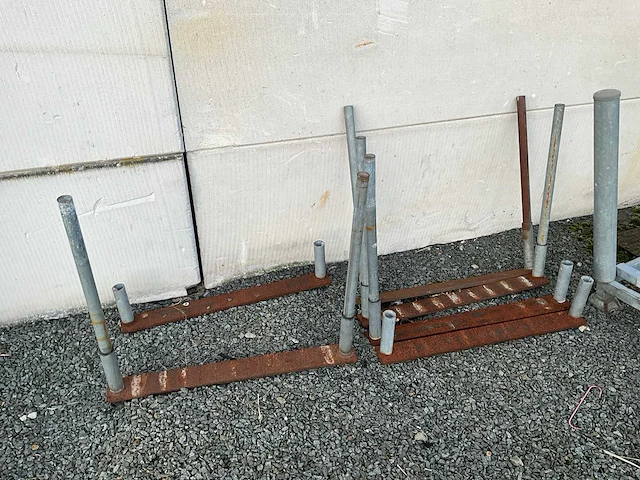 5x metalen transportbok + 5x palletkooi - afbeelding 4 van  19
