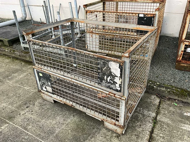 5x metalen transportbok + 5x palletkooi - afbeelding 5 van  19