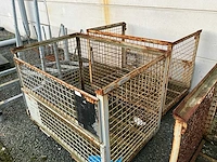 5x metalen transportbok + 5x palletkooi - afbeelding 6 van  19