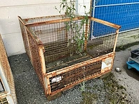 5x metalen transportbok + 5x palletkooi - afbeelding 7 van  19