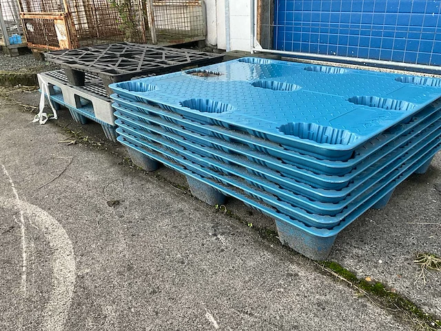 5x metalen transportbok + 5x palletkooi - afbeelding 10 van  19