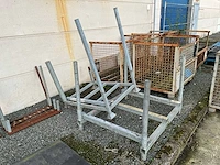 5x metalen transportbok + 5x palletkooi - afbeelding 12 van  19