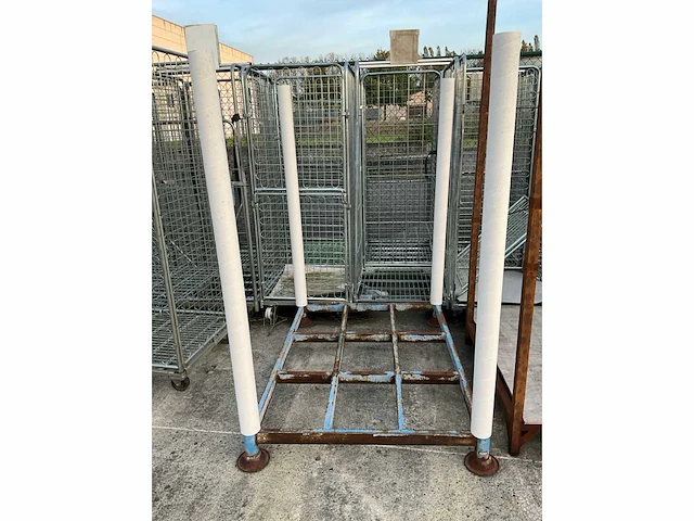 5x metalen transportbok + 5x palletkooi - afbeelding 15 van  19