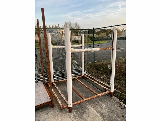 5x metalen transportbok + 5x palletkooi - afbeelding 17 van  19