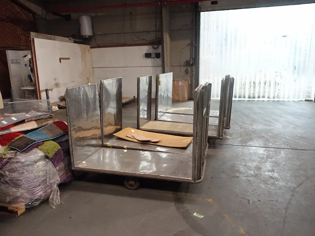 5x metalen transportkar - afbeelding 2 van  2