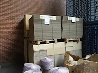 5x pallet divers karton + rest - afbeelding 1 van  9