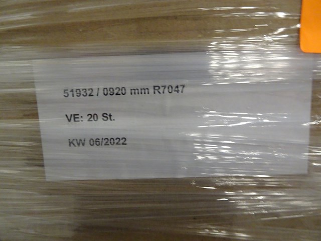 5x pallet kunststof prijskaartgoten - afbeelding 5 van  6