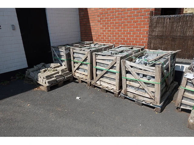 5x pallet natuursteen klinkers - afbeelding 8 van  9