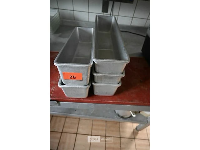 5x preskopbakken 14x50x11 - afbeelding 1 van  3