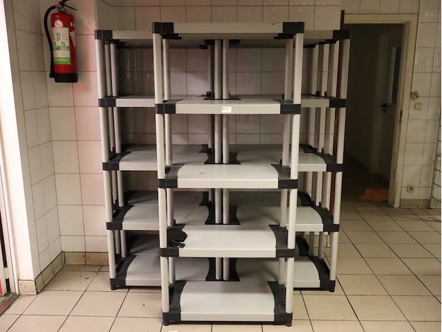 5x pvc rek - afbeelding 1 van  3