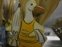 5x retro decoratieve houder voor keukengerei - afbeelding 2 van  2