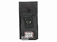 (5x) roadgear universele radio pouch, zwart