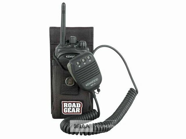 (5x) roadgear universele radio pouch, zwart - afbeelding 2 van  2