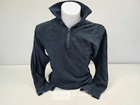 (5x) seyntex cold weather longsleeve shirt, ecw, marine blauw - afbeelding 4 van  5