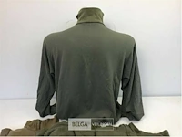 (5x) seyntex cold weather longsleeve shirt, ecw, olijfgroen - afbeelding 3 van  3