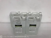5x smoke fluid dewico, geyser juice quick dissipation fluid 5l - afbeelding 1 van  3