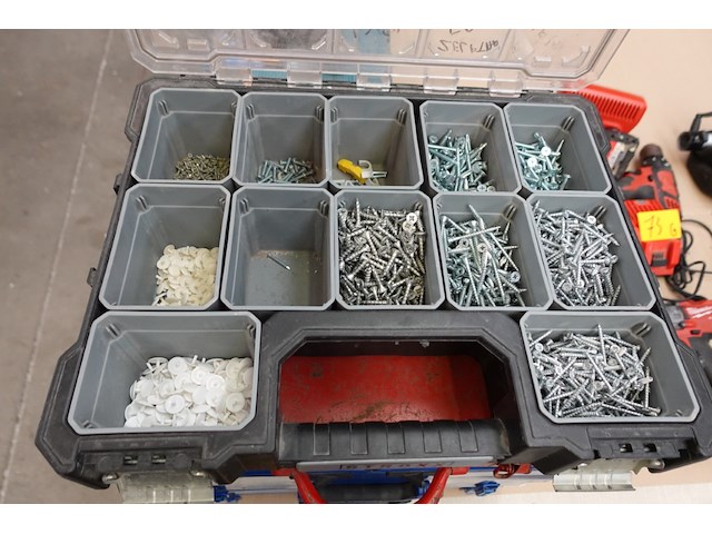 5x sorteerkoffer + inhoud - afbeelding 2 van  6